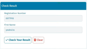 How do you check the Ministry Result for Grade 8 Online