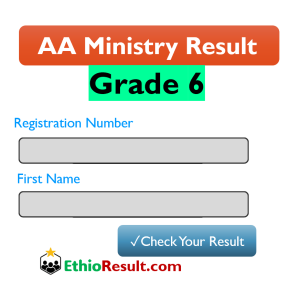 How to Check Your Results AA Ministry Grade 6 Result Addis Ababa online at aa6.ministry.et